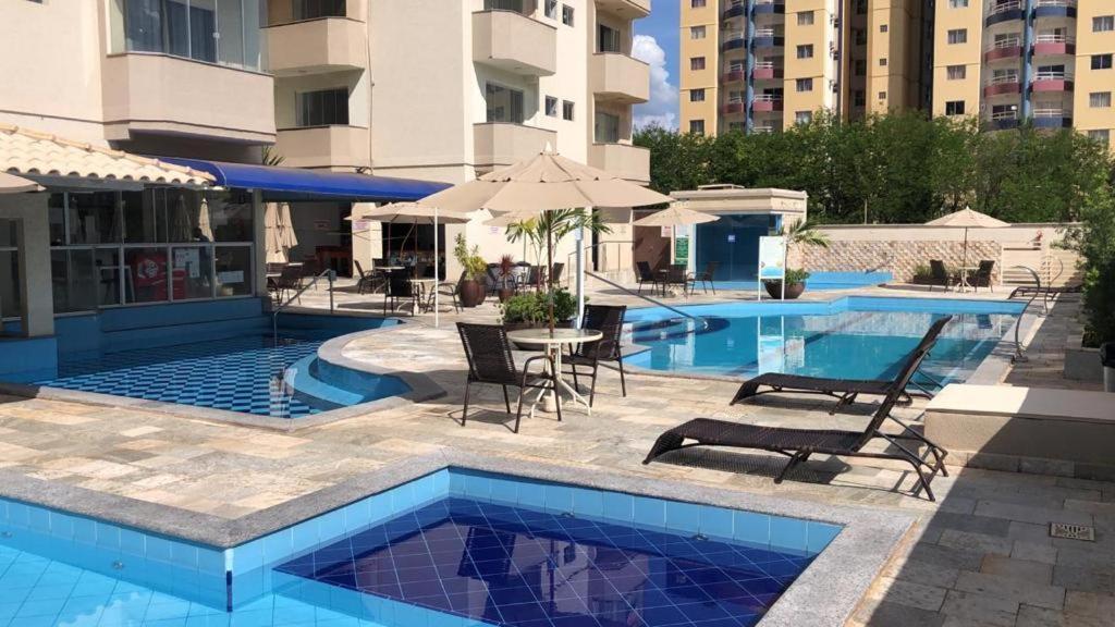 Flat 208 Mont Blanc Apartment Caldas Novas Ngoại thất bức ảnh
